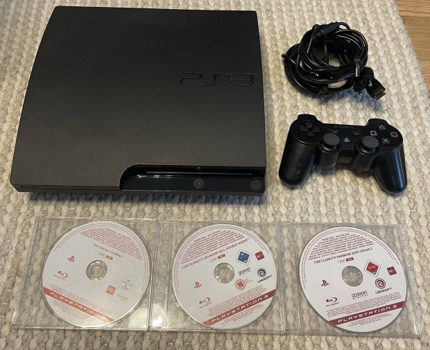 Sony PS3 Slim 320GB konzol Playstation 3 PS 3