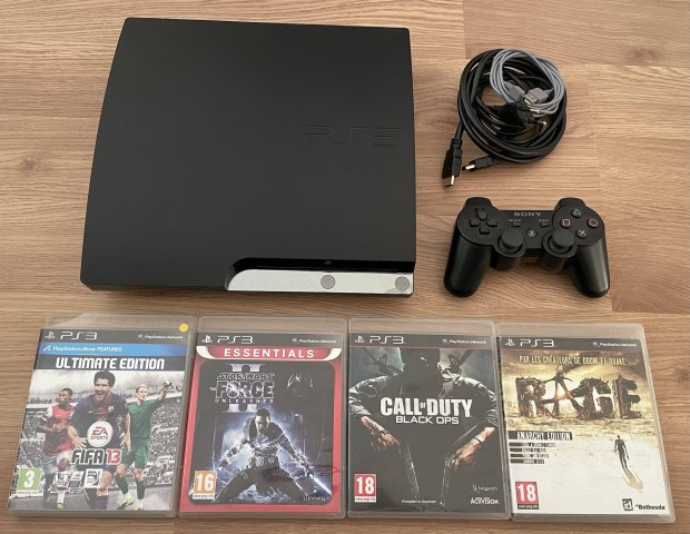 Sony PS3 Slim 320GB konzol Playstation 3 PS 3