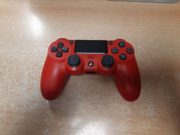 Sony PS4 Playstation 4 Dualshock 4 v2 Wireless Kontroller Piros Garis