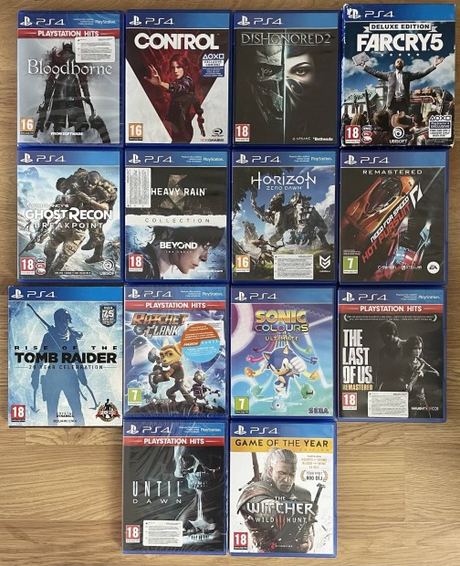 Sony PS4 játékok Playstation 4 játék PS5 új használt