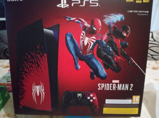 Sony PS5 Marvel's Spider-Man 2 Limitlt kiads konzol Bontatlan!