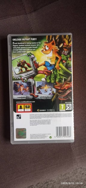 Sony PSP Crash Bandicoot játék