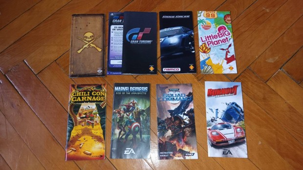 Sony PSP kisfüzetek egyben