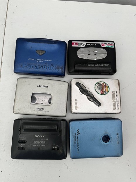 Sony Panasonic Aiwa walkman csomag hibás