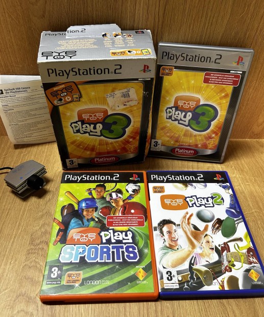 Sony Playstation 2 Eye Toy csomag 
