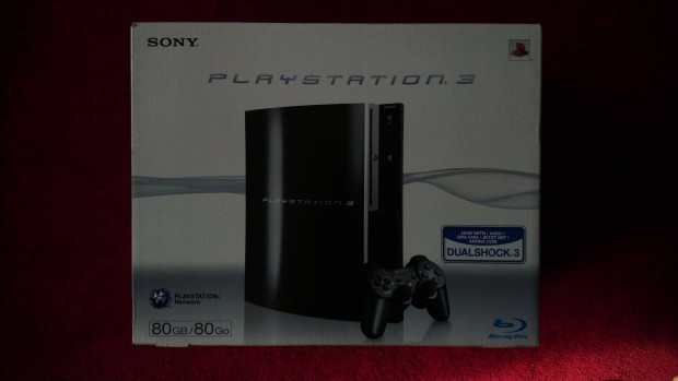 Sony Playstation 3 fat 80 gb dobozos 
