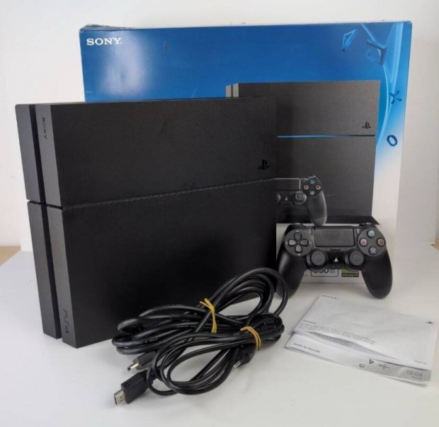 Sony Playstation 4 1 TB Minden gyári tartozékkal Kompletten