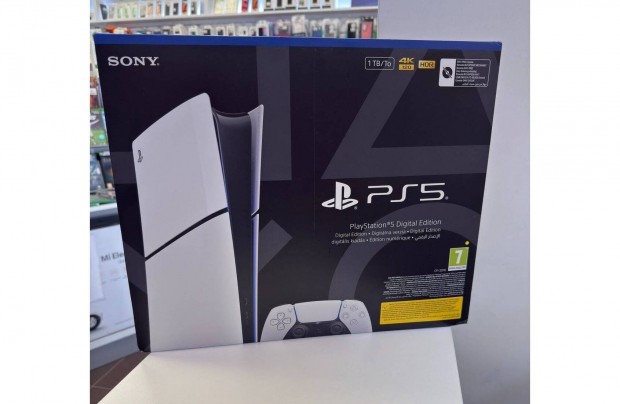 Sony Playstation 5 Digital Lemezmeghajtó nélküli 24 Hónap Garancia