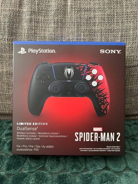 Sony Playstation 5 Dualsense Marvel s Spider-Man 2 limitált kontroller