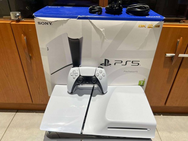 Sony Playstation 5 PS5 Slim 1TB Lemezes jszer Garis !