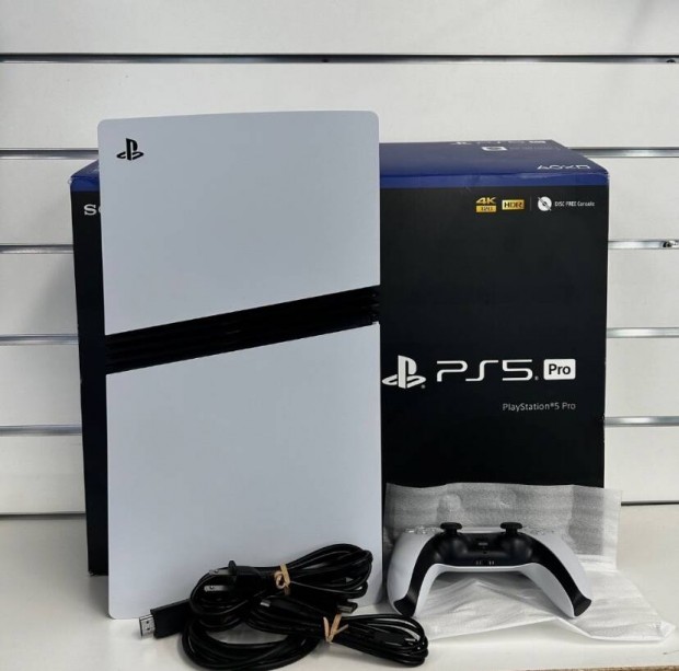 Sony Playstation 5 Pro Ps5 Pro 2,5 v Garancia Kifogstalan Komplett