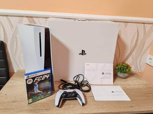 Sony Playstation 5 lemezes konzol, hibtlan, teljesen jszer+2v gari