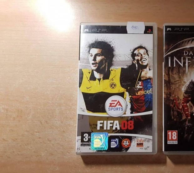Sony Playstation PSP Játék Fifa 08 Újszerű !