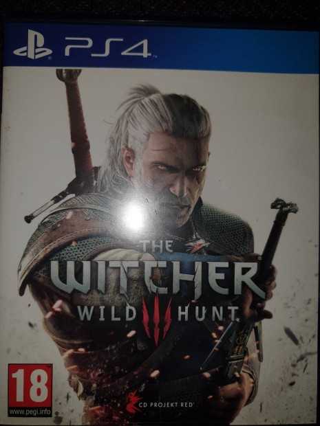 Sony Playstation ps4 Witcher Wild Hunt magyar feliratos jtk