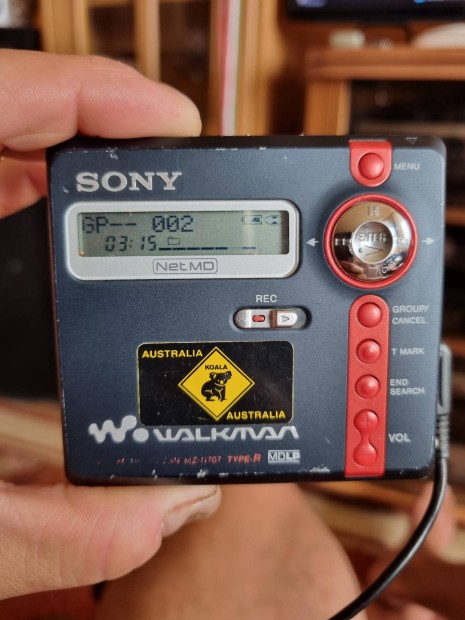 Sony Portable Minidisc Recorder MZ-N707