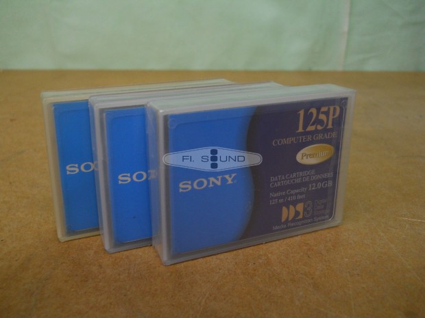 Sony Premium 125P, Digital Data kazettk