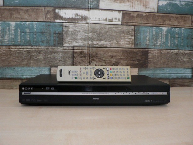 Sony RDR-HX750 HDD DVD felvevő lejátszó + gyári távirányító ( USB HDMI