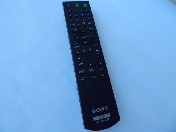 Sony RMT-D185P DVD Lejtsz Tvirnyt Tvkapcsol Eredeti