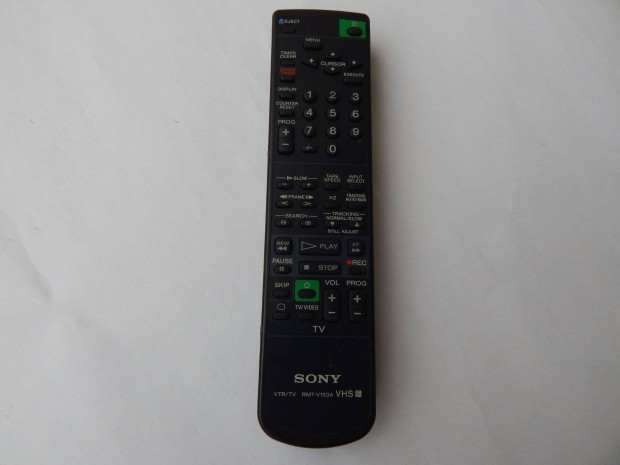 Sony RMT-V153A tipus VHS Vide /Tv Tvirnyt Eredeti