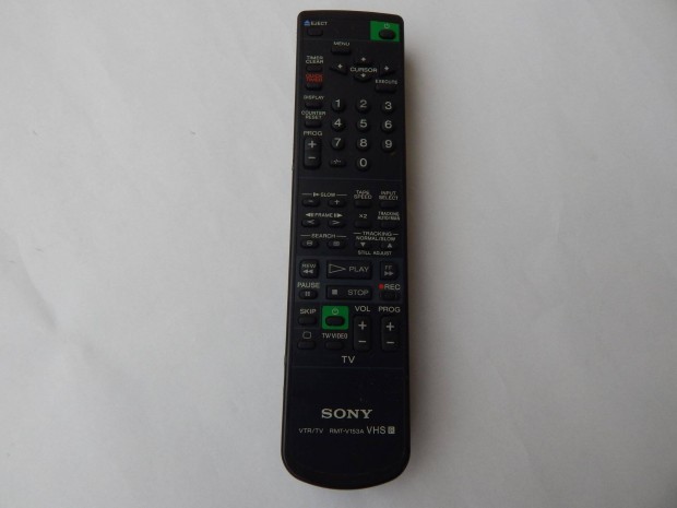 Sony RMT-V153A tipusú VHS Videórekorder /Tv Távirányító Távkapcsoló
