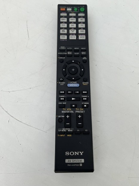 Sony RM AAP024 AV rendszer audio tvirnyt 