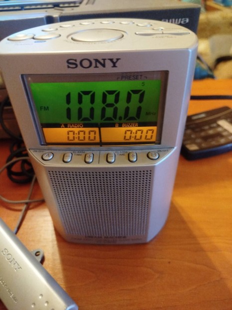 Sony Retro szp rdi controllos ebresztos radio.