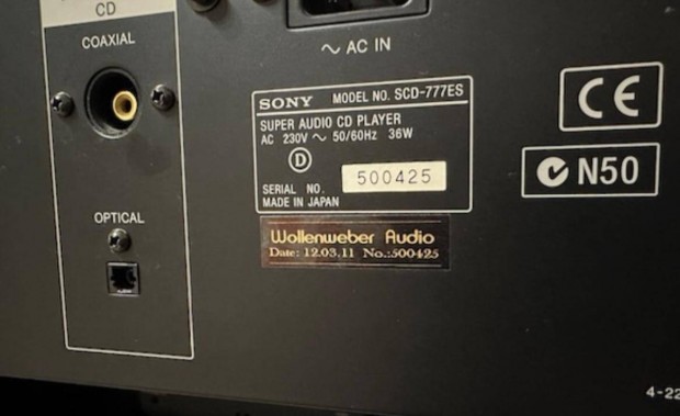 Sony SCD777Es