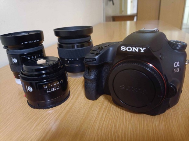 Sony SLT-A58 Szett