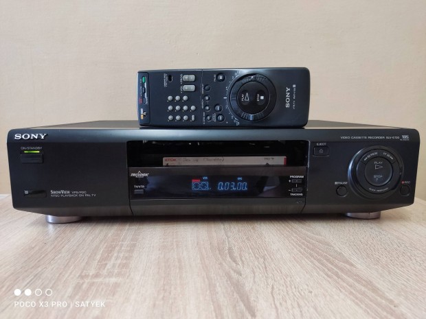 Sony SLV-E720 tpus hifi stereo video magn