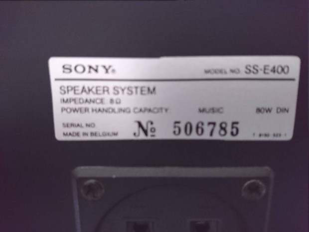 Sony SS-E400