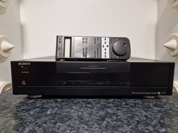 Sony Slv-825 hifi-stereo videmagn gyri tvirnytval 