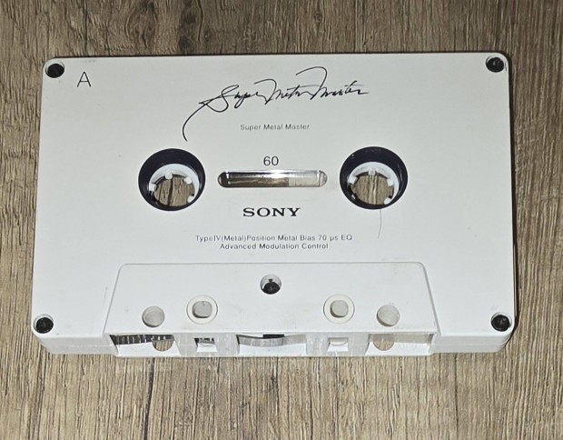 Sony Super Metal Master 60 kazetta