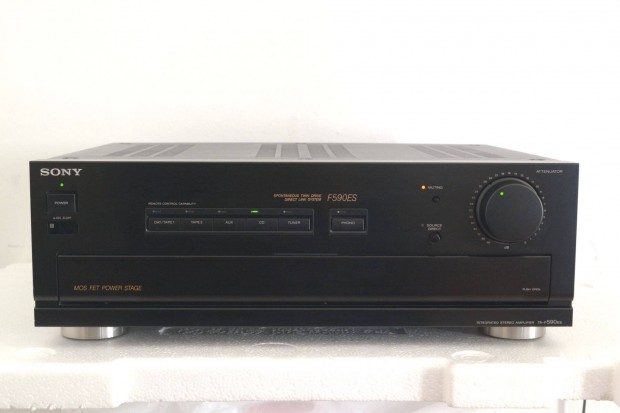 Sony TA-F590Es 2x130W MOS-FET erst phono elerstvel torroid tr