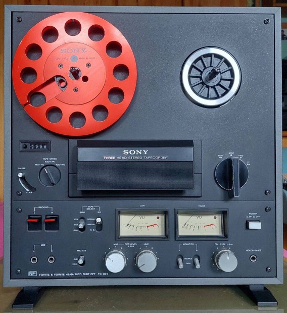 Sony TC-399 Ferrite Head Orss Szalagos MAGN Sony Orss Magnetofon