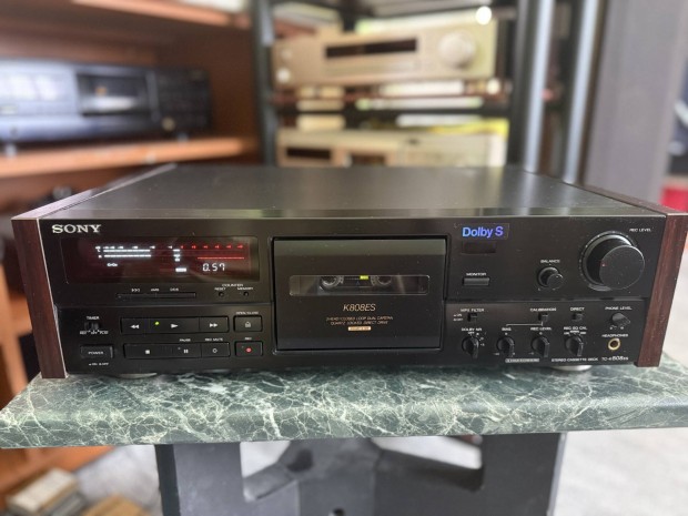 Sony TC-K808 Es három fejes kazettás magnó deck
