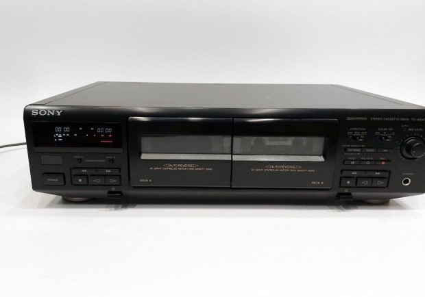 Sony TC-WE405 duplakazetts HiFi magn deck