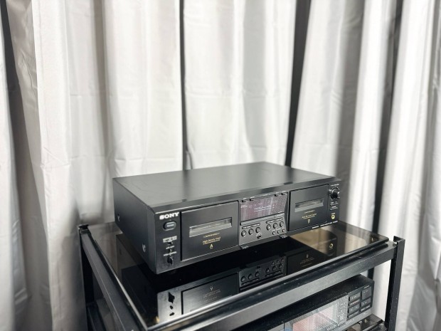 Sony TC-WE475 Dupla Kazetta Oda és Vissza Játszó Magnó Deck Szervizelt