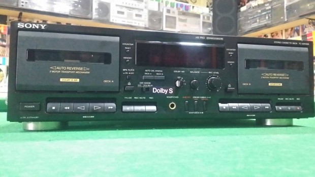 Sony TC-WR735S HX Pro kétkazettás magnó deck