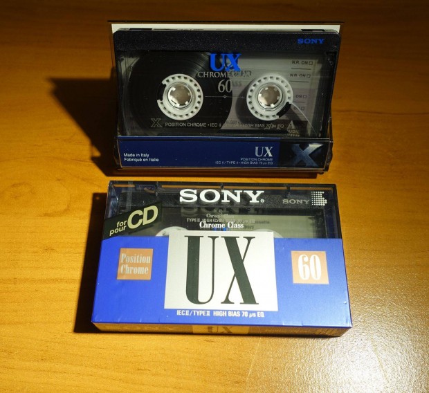 Sony UX60 bontatlan krmos kazetta 1992 kk