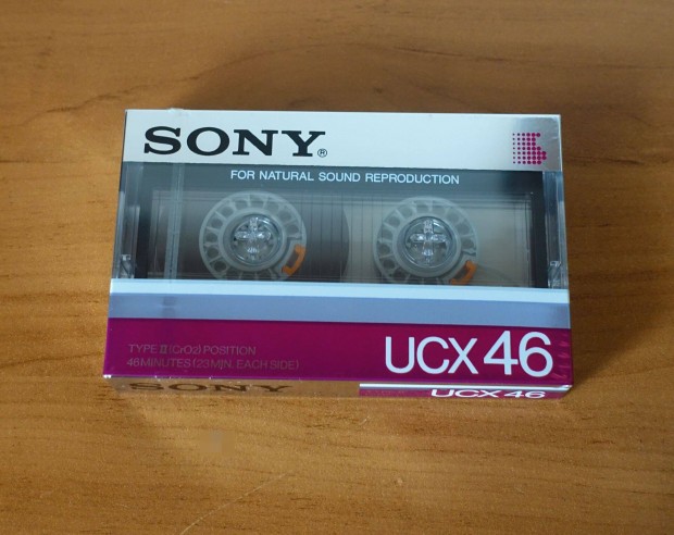 Sony Ucx 46 bontatlan krmos kazetta 1985 deck