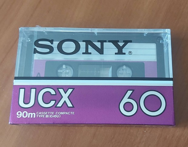 Sony Ucx 60 perces bontatlan Cr-O2 kazetta.