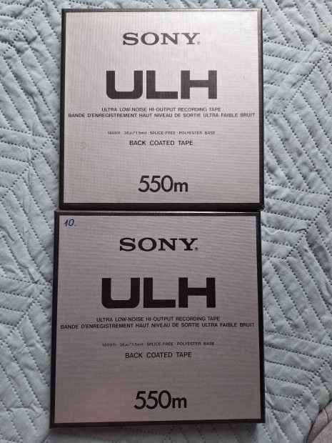 Sony Ulh 550 magn szalag 18 cm