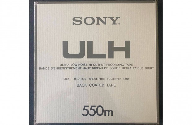 Sony Ulh orss magn szalag bontatlan, j llapotban 18cm