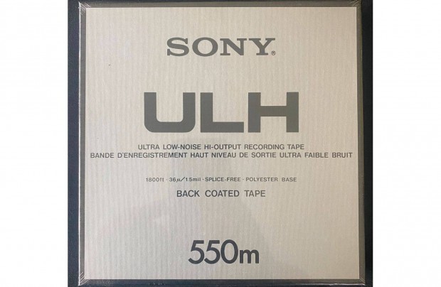 Sony Ulh orss magn szalag bontatlan, j llapotban 18cm