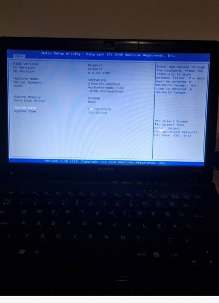 Sony Vaio Pcg-61111M laptop