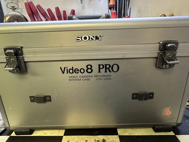 Sony Video8 Pro kamera fm kofferja