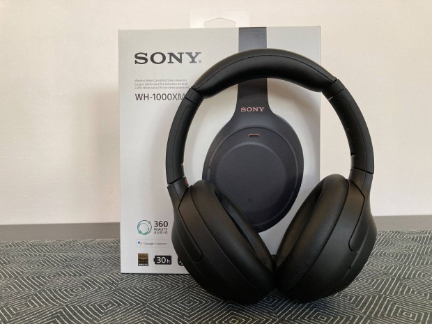 Sony WH-1000XM4 - jszer, 1,5 v Jtlls