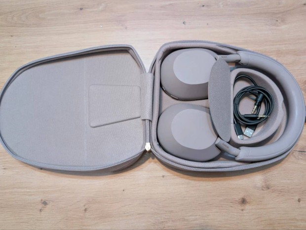 Sony WH-1000XM5 fejhallgató - Füstölt rózsaszín