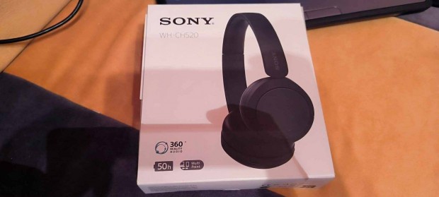 Sony WH-CH520 Bluetooth fejhallgat mikrofonnal, elad