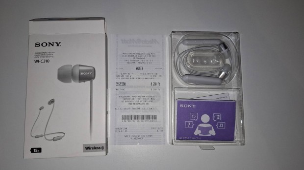 Sony WI-310 Bluetooth headset flhallgat 
